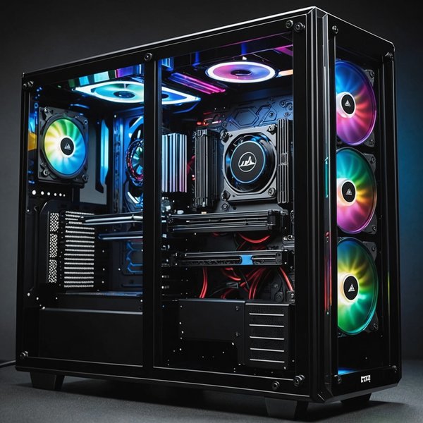 Comment optimiser la gestion des câbles dans un boîtier PC avec des panneaux en verre trempé?